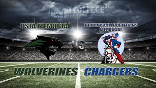 PSJA Memorial Wolverines vs Brownsville Veterans Memorial Chargers [upl. by Inness]