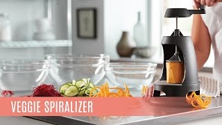 Veggie Spiralizer  Pampered Chef [upl. by Rramal]