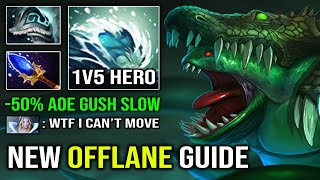 NEW PRO OFFLANE GUIDE  Amazing AoE Gush Slow with 1v5 Scepter Tidehunter 10K MMR Dota 2 [upl. by Yrogerg123]