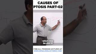 Causes of Ptosis Part 02 drnajeeblectures drnajeeb shortvideo [upl. by Aivatnohs]