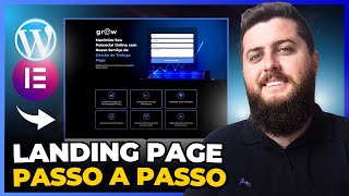 Como Criar LANDING PAGE p Gestor de Tráfego do Zero Passo a Passo WordPress [upl. by Sara]