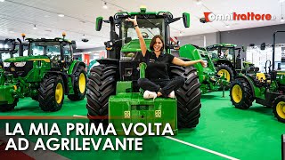 Agrilevante 2023 con Giulia Tonello trattori e mezzi agricoli sul mare 🌊 [upl. by Lerud]