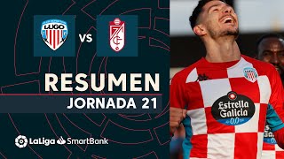 Resumen de CD Lugo vs Granada CF 10 [upl. by Susej]