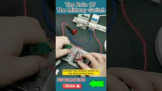 How to intermediate switch connection  electric  electrician  ⚡⚡💡💡  shorts [upl. by Vaclav]