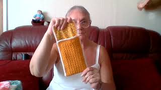 168Vlog Pouches Bowls amp Knitting Sheilas Knitting Tips and Other Stuff [upl. by Rhody]