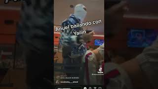 anuel AA bailando con YAILiN la más viral [upl. by Karil]