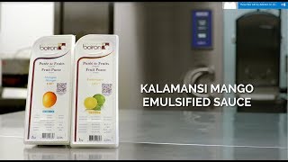 RECIPE Les vergers Boiron Kalamansi mango emulsified sauce by Martin Lippo [upl. by Sternlight]