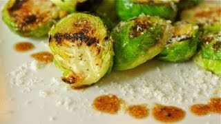 How to Make Grilled Brussels Sprouts  Cancer Fighting Appetizer Recipe [upl. by Aynotal957]