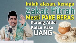 Zakat Fitrah itu pake beras kurang Afdhal kalau pake uang  KH Fakhruddin Al Bantani [upl. by Aneetsyrk]