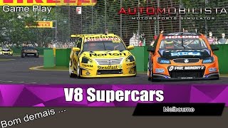 Automobilista  Melbourne  Super V8 Gameplay [upl. by Einahpad]