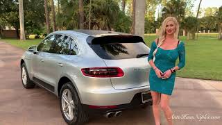 WOW Super Sporty Porsche For the Entire Family 2016 Porsche Macan S FOR SALE AutoHausNaplescom [upl. by Anirtac]