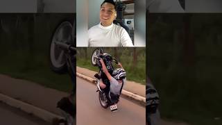 Cuidado con el ¡AGENTE AGENTE 🤣 bikershorts stunt rutasenmoto soybiker [upl. by Eanat]