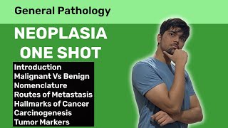 Neoplasia ONE SHOT  Introduction Types Nomenclature Metastasis Hallmarks Carcinogenesis [upl. by Nadda909]