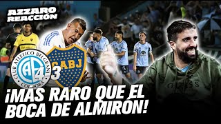 AZZARO REACCIÓN ¡MÁS RARO QUE EL BOCA DE ALMIRÓN PERDIÓ 43 CONTRA BELGRANO [upl. by Ash]