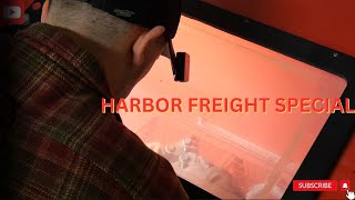 Using My Harbor Freight Sandblaster For The First Time [upl. by Yklam]