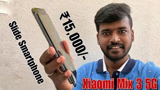 Xiaomi Mi Mix 3 5G 💥 Vera level Inovative Smartphone 🔥 Snapdragon 855 5G Candid Chandru [upl. by Anitsugua]