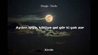 Simge  Yankı Slowed  Lyrics [upl. by Birkner]