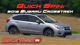 Quick Spin 2016 Subaru Crosstrek  Slightly New Name Slightly New Features [upl. by Tor]