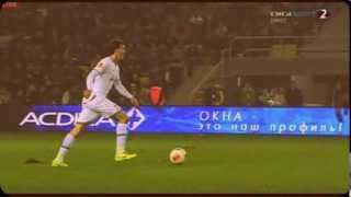 Vlad Chiriches Totenham Amazing Skills vs Sheriff Tiraspol  24102013 [upl. by Kreiner]