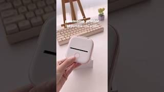 ☁️ unboxing the phomemo T02 portable mini printer unboxing thermalprinter asmr [upl. by Liag]