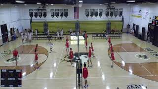 John Carroll High School vs Calvert Hall College High School Mens JV Volleyball [upl. by Lezah]