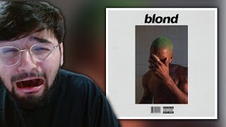 WOAH OR NO Frank Ocean quotBlondequot uncut album reaction [upl. by Arem135]