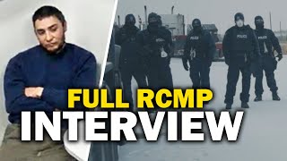 RAW RCMP interrogation of Coutts protester Anthony Olienick [upl. by Nekciv]