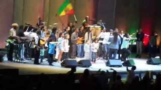 Marley family performing live at quotReggae Night XIIquot at Hollywood Bowl  June 30 2013 [upl. by Enelav]