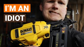 New Tool Instantly Damaged  Avoid This  DeWalt DCN660 Jammed [upl. by Dorca]