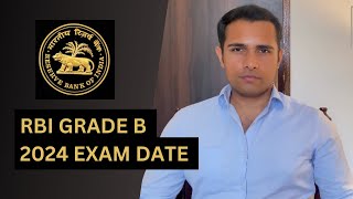 RBI grade B Notification 2024  RBI grade B Exam Date Expected [upl. by Allets975]