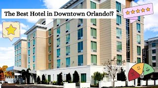 TownPlace Suites Orlando Downtown  1 Bedroom Suite Room and Hotel Tour [upl. by Eiloj]