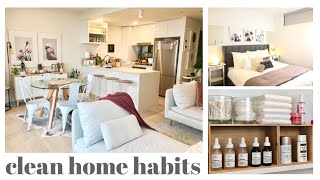 10 HABITS FOR A CLEAN amp TIDY HOME  THE SUNDAY STYLIST [upl. by Alliuqahs]