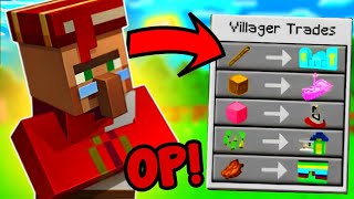 Minecraft But Villagers Give Me Op Structures [upl. by Alanah]