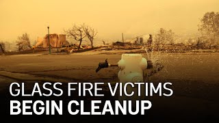 Santa Rosa Officials Hand Out Cleanup Kits to Help Fire Victims [upl. by Lemuela]