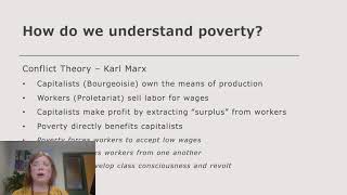 Discussion of Theories of Poverty [upl. by Dranoc]