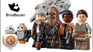 All Minifigures from Lego Star Wars 75192 Millennium Falcon  Exclusive For Collectors [upl. by Dnumde]