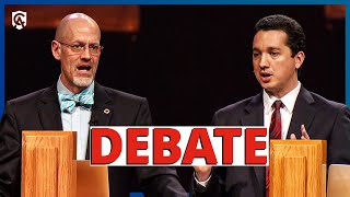 DEBATE  Can a Christian Lose Their Salvation  Trent Horn vs Dr James R White [upl. by Anastatius]