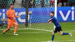 AMAZING JORGINHO penalty vs Spain EURO 2020 [upl. by Aria327]