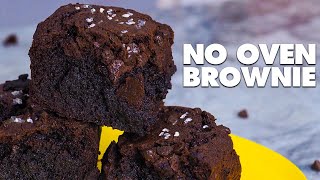 No Oven Brownies Recipe for Beginners Easy No Bake Brownies Recipe [upl. by Iffar]