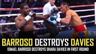 ISMAEL BARROSO KOS OHARA DAVIES IN ONE ROUND  POST FIGHT REVIEW NO FOOTAGE [upl. by Manville565]