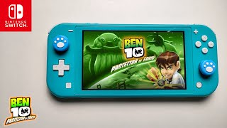 Ben 10 Protector of Earth On Nintendo Switch Lite [upl. by Edwine375]