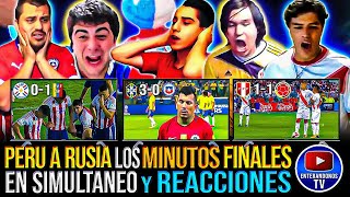 DRAMÁTICOS minutos FINALES para RUSIA 2018 en SIMULTANEO [upl. by Htebazie599]