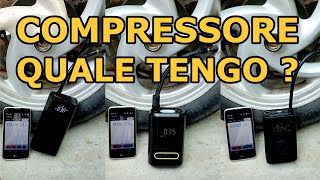 Comparativa Compressori Portatili  compreso il nuovo Xiaomi Air Pump 2 [upl. by Jolenta]