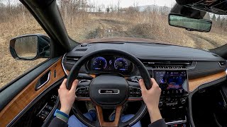 2022 Jeep Grand Cherokee L Summit Reserve  POV On amp Off Road Drive Binaural Audio [upl. by Yorker199]