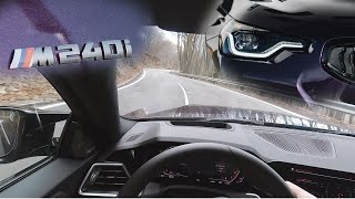 2022 BMW M240i G42 xDrive POV Drive w exhaust sound [upl. by Atirihs]