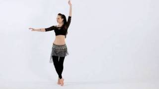 How to Do a Traveling Twist  Belly Dancing [upl. by Ellimahs]