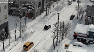 Snowfall in Sapporo lofi radio 12 hours  March 2 2024 [upl. by Imeon]