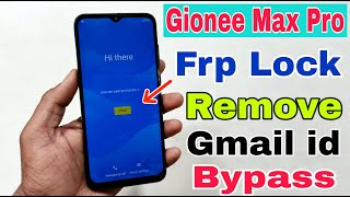 Gionee Max Pro FRP Bypass  New Solution  Gionee Max Pro Google Account Bypass  100 OK [upl. by Nagel]