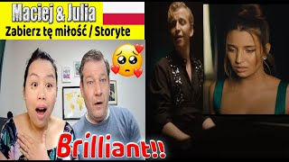 Maciej Musiałowski amp Julia Wieniawa  Zabierz tę miłość  Storytel quotRandomquot Dutch couple REACTION [upl. by Rengaw]