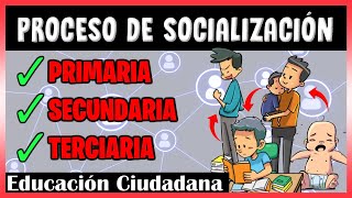 ⭐ PROCESO de SOCIALIZACIÓN  GRUPO PRIMARIO SECUNDARIO y TERCIARIO  Para SECUNDARIA [upl. by Ludlew]